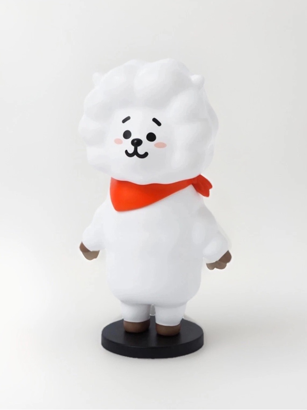 [new] BTS Jin BT21 Line Friends Alpaca RJ Figure, 4.5 inch x 2.5 inch